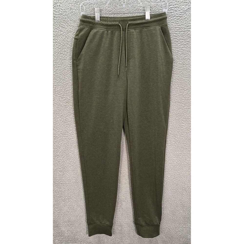 Athletic Works Joggers Adult Small Green Dri Works Sweatpants Jogging Gym Sports